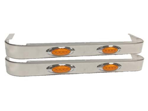 Phoenix Design 48/58 Sleeper Panels Clear Amber Lights