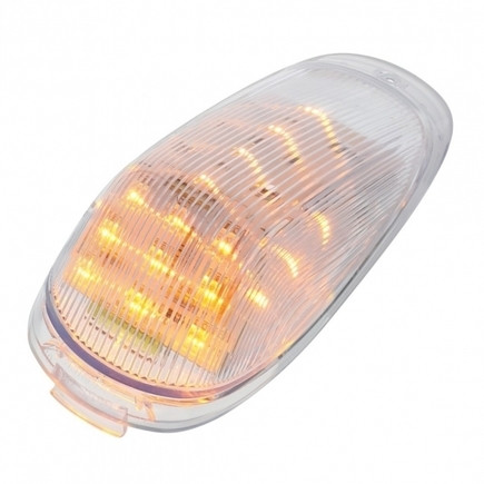 United Pacific Cab Light - Amber LED-Clear Lens
