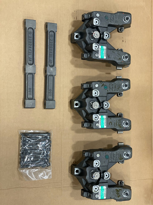 Jacobs Jake Brake Set - Jakes, Bars, Bolts, Washers (Detroit Diesel)
