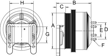 Horton Fan Hub KW-CAT