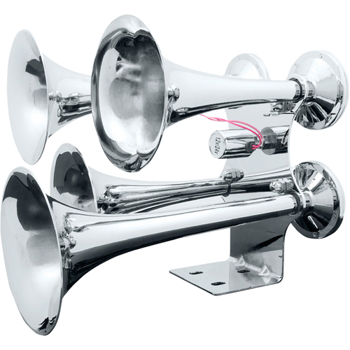 Trux Accessories TRUX 4 Bell Train Horns 140-145 Decibels - THORN-2