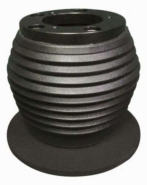 3 Hole Steering Wheel Hub, Black Textured Finish fits Freightliner 2007-On All Models (Cascaida with no factory switches)