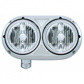 United Pacific HEADLIGHT, OLD SCHOOL PETERBILT 359 STYLE DUAL HEADLIGHT IN STAINLESS STEEL 304 BUCKET