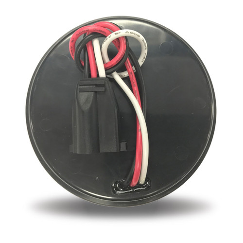 Trux Accessories 4" Clear Red Stop, Turn & Tail Super Diode LED Light