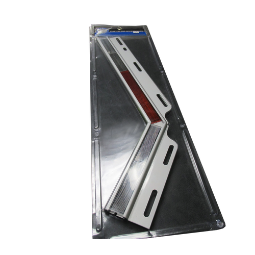 United Pacific 45° Angled Conspicuity Reflector Plate