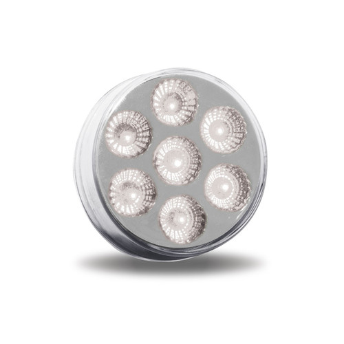 Trux Accessories TRUX 2" Dual Revolution Red/White LED (7 Diodes) - TLED-2XRW