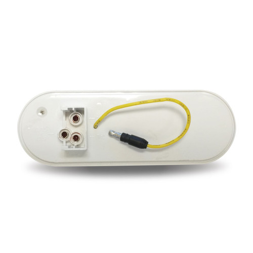 Trux Accessories 6" Oval Dual Revolution Amber/Green LED Light