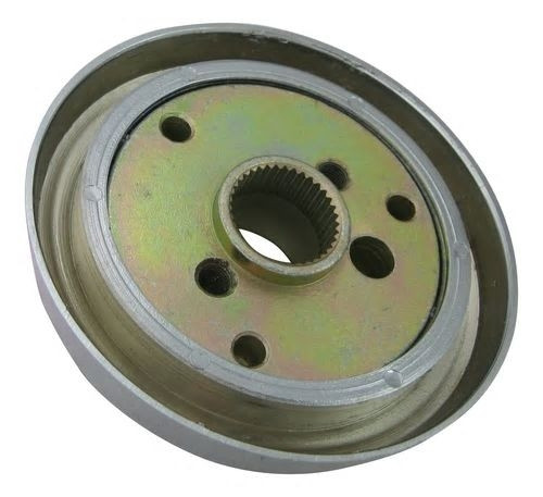 3 Hole Steering Wheel Hub, Chrome Finish Fits Multiple Trucks, See Description For Details 1 3 Hole Steering Wheel Hub, Chrome Finish Fits Multiple Trucks, See Description For Details 1