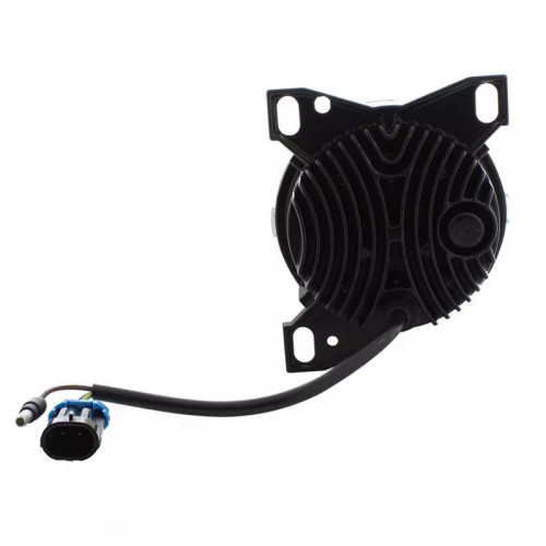 United Pacific 4 1/4" Chrome Round LED Fog Light with LED Position Light Bar for PB 579/587 & KW T660 Series