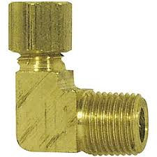 Male Elbow 1/8 Comp X 1/8 Pipe 90 Degree