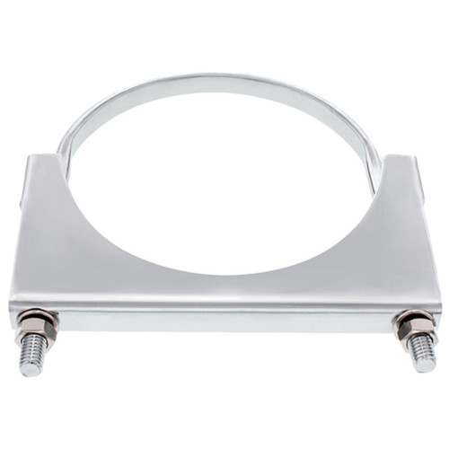 6" U Bolt Clamp Chrome Plated