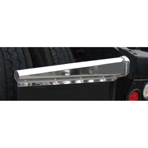 Trux Accessories Stainless Steel 30" Mudflap Hanger - 1 1/8" Bolt Spacing