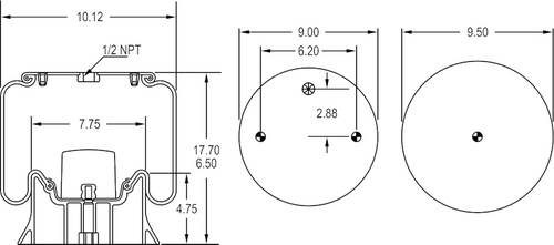 Newstar Air Spring  (C81-1012)