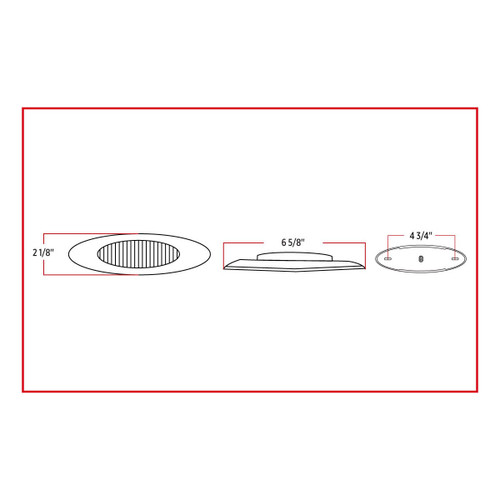 Trux Accessories Amber Marker Light - 4 Diodes LED