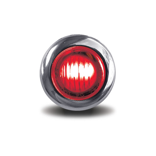 Mini Button Red LED - 2 Wire