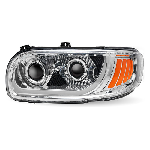 Trux Accessories TRUX LED Projector Chrome Headlight Assembly - Driver Side - TLED-H110