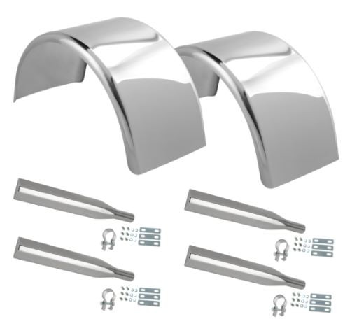 Hogebuilt 430SS 14GA Single Axle Fender Kit