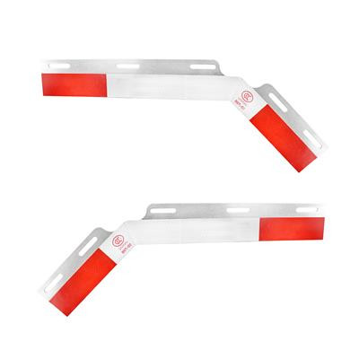 United Pacific Aluminum 45 Degree Angled Conspicuity Reflector Top Flap (Pair)