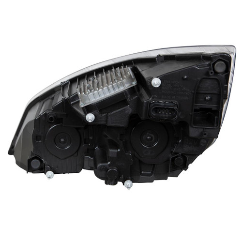 United Pacific Blackout LED Projection Headlight with LED Position Light and Turn Signal