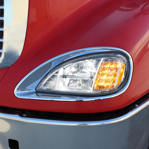 United Pacific Chrome LED Headlight - Driver