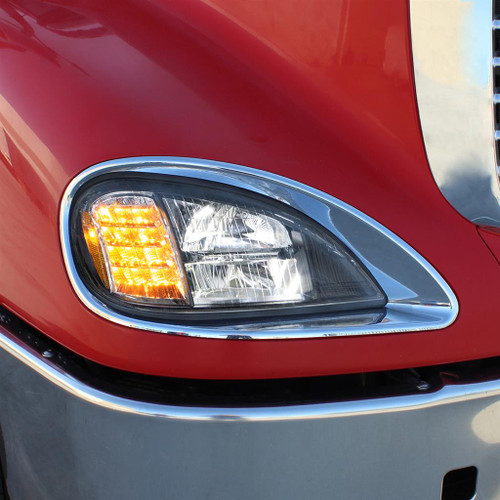 United Pacific Blackout LED Headlight - Passenger