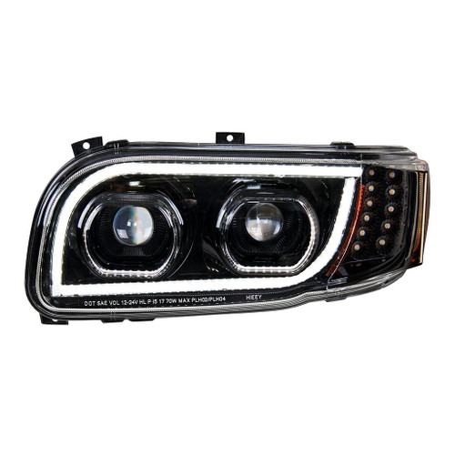United Pacific High Power LED Headlight with 16 LED Turn and 57 LED Turn Bar - Driver
