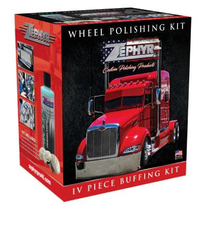 Zephyr 4 Piece Wheel Polishing Kit