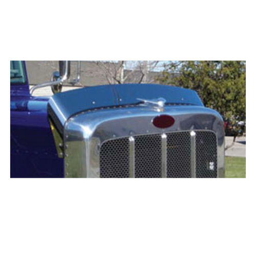 Peterbilt 389 Stainless Steel Bug Shield
