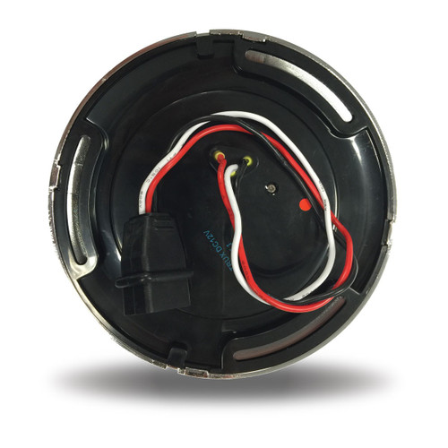 Trux Accessories 4" Dual Flatline Flange Mount Red/White LED (49 Diodes)