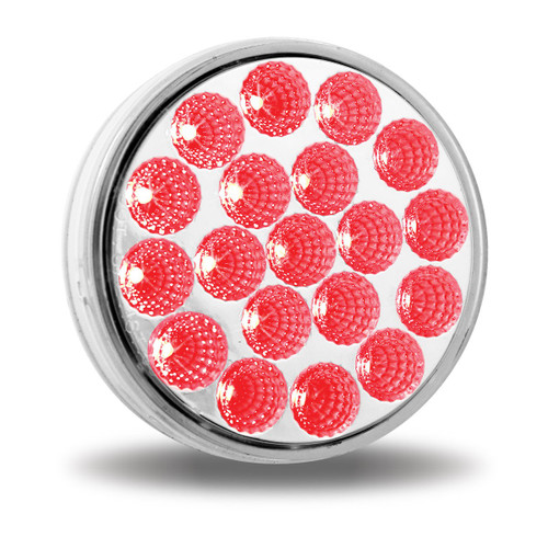 Trux Accessories TRUX 4" Dual Revolution Red/Blue LED (19 Diodes) - TLED-4XRB