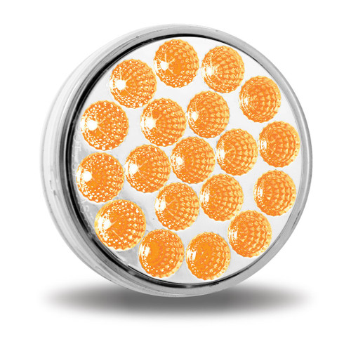 4" Dual Revolution Amber/Blue LED