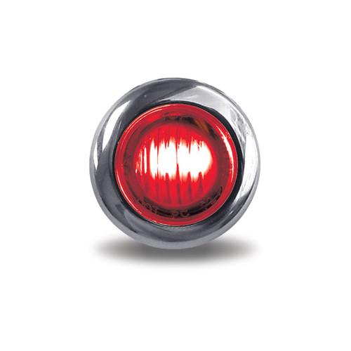 Trux Accessories Mini Button Dual Revolution Red/Blue LED