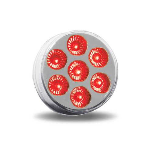 2 1/2" Dual Revolution Red/Green LED (7 Diodes)