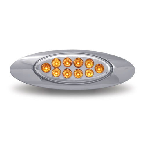 Trux Accessories TRUX Marker M1 Style Dual Revolution Amber/Green LED (10 Diodes) - TLED-G4XAG