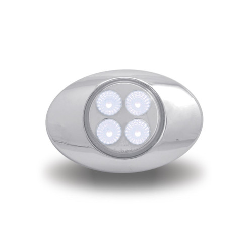 Trux Accessories Marker M3 Style Dual Revolution Amber/White LED (4 Diodes)
