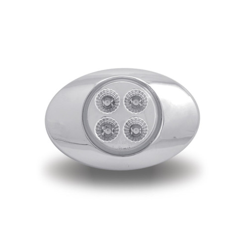 Trux Accessories Marker M3 Style Dual Revolution Amber/White LED (4 Diodes)