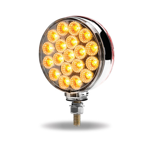 TRUX Double Face Combination Dual Revolution Amber/Red/Green LED