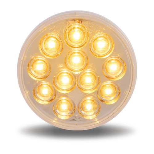 Trux Accessories TRUX 4" Mirror Clear Amber Stop, Turn, & Tail LED