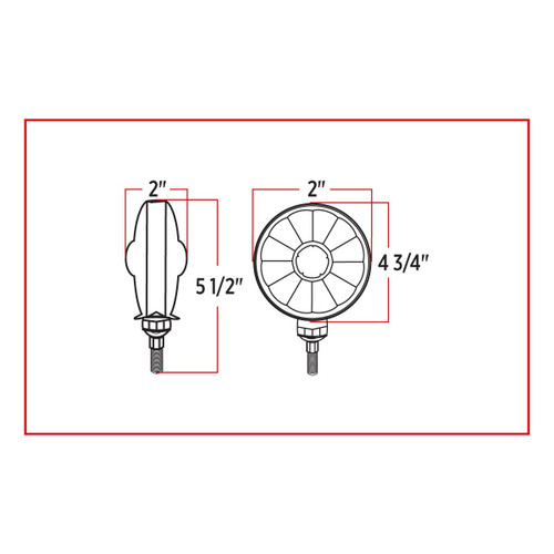 Trux Accessories Super Diode Double Faced Combo Clear LED (34 Diodes)