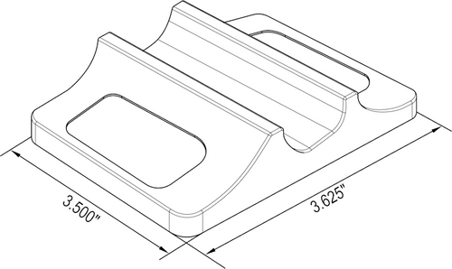 Newstar Air Leaf Plate    (03-05100)