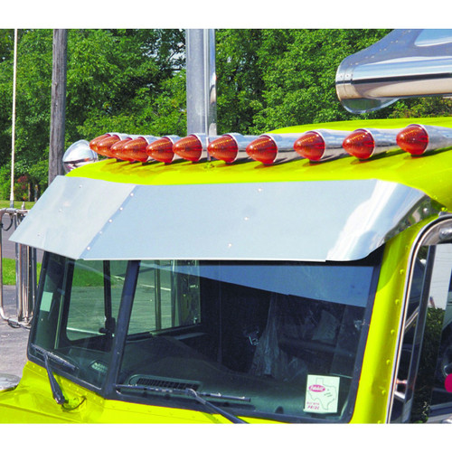 Trux Accessories 15" Pet. 379 Standard Cab "V" Shaped Sunvisor (2005-2007)