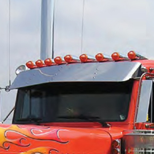Trux Accessories 13" Peterbilt 379 Standard Cab Sunvisor (2004-)