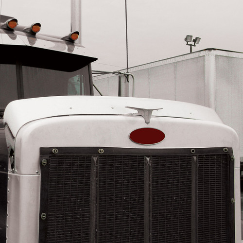 Trux Accessories Peterbilt - 378/379 Short Hood - Hoodshield Bug Deflector