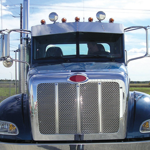 Trux Accessories Peterbilt - 335/337/340/348 - Hoodshield Bug Deflector