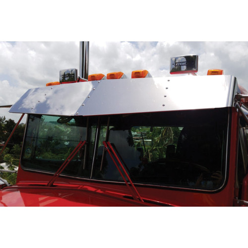 Trux Accessories 15" KW W900 Flat Glass Sunvisor (2006-)