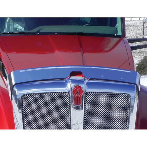 Trux Accessories Kenworth - T680 - Hoodshield Bug Deflector (2013+)