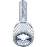 United Pacific 1/4"-20 Knurled Head Dash Screw for Peterbilt (14 Pack)