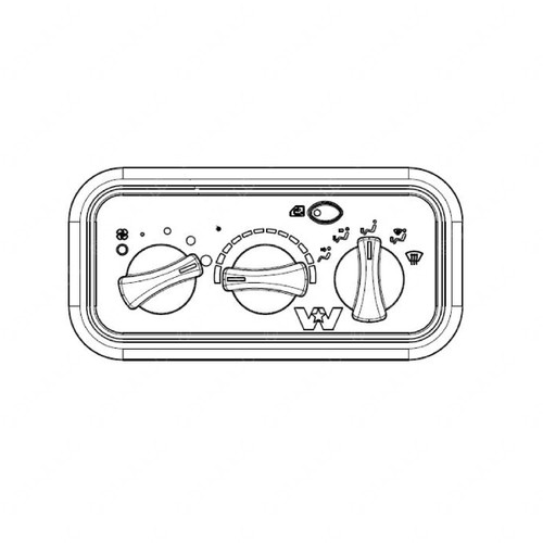 Heater & Air Control Panel