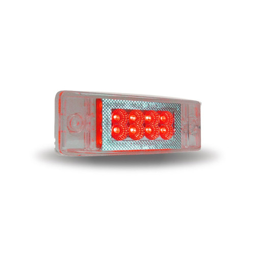 Trux Accessories Clear Red Marker Multi-Dimensional LED Light (24 Diodes)
