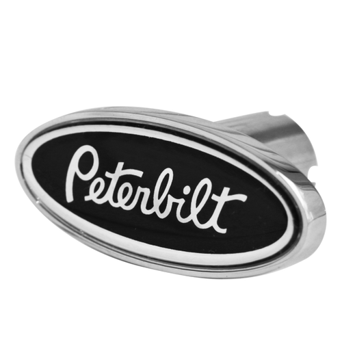 Custom Knobs Peterbilt Logo Shape Knob - Black
